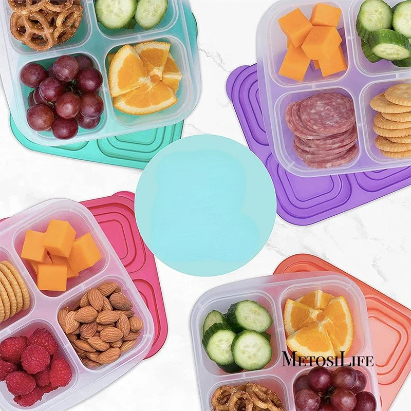 Food Prep Snacks - 플라스틱 도시락 스낵 상자 재사용 가능한