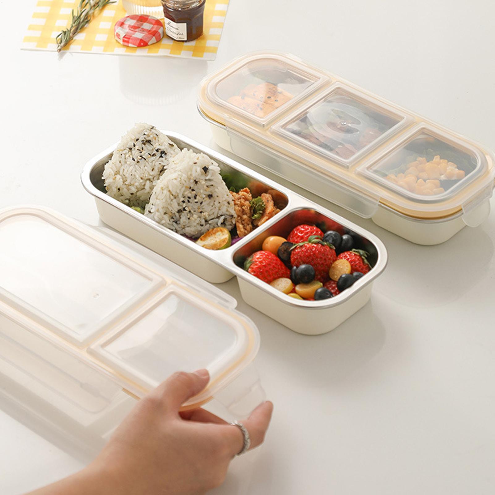 Food Prep Snacks - 스테인리스 스틸 간식 상자 유출 방지