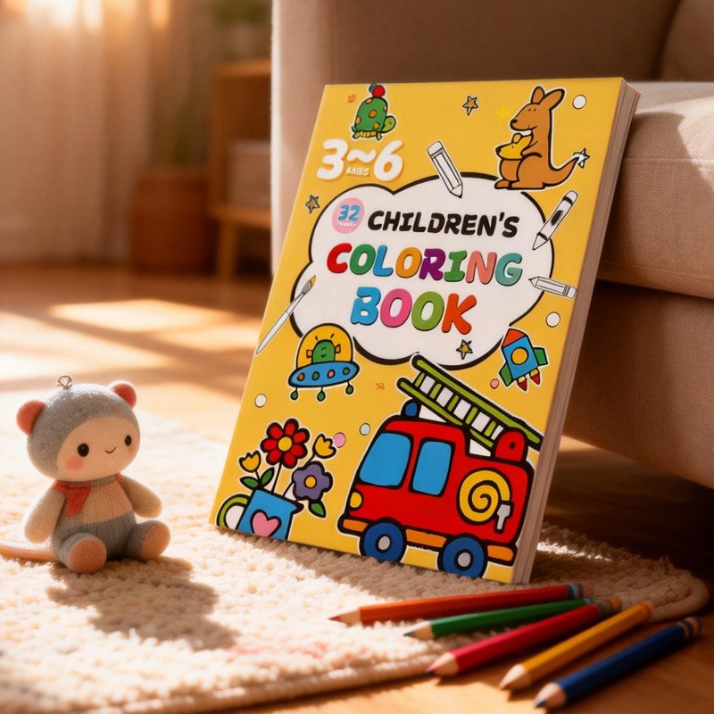 Food And Snacks Coloring Book Bold And Easy - 어린이 그림책, 컬러 케이스, 그래피티 만화