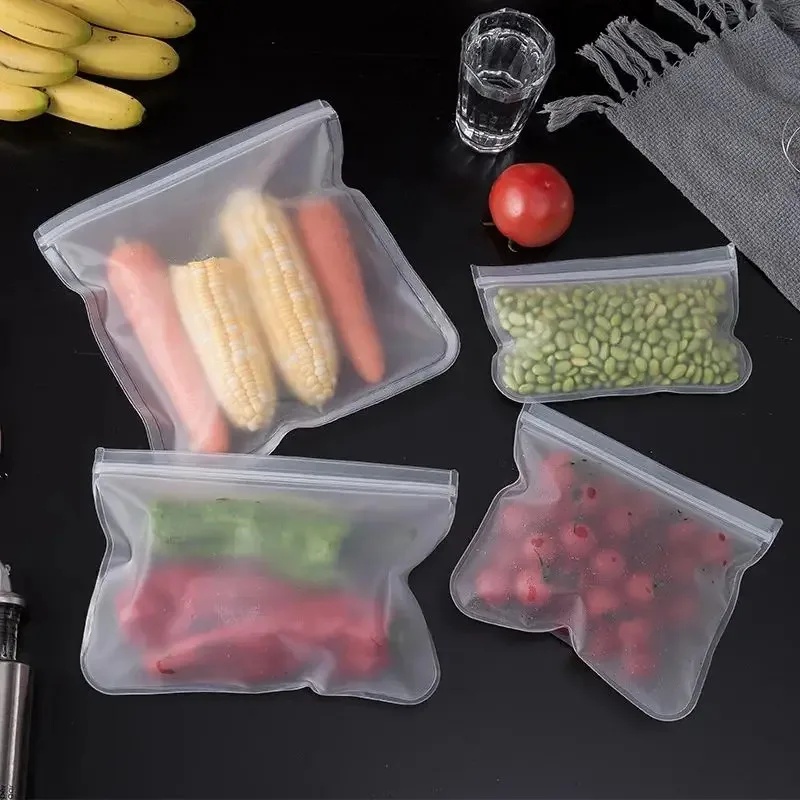 1/2/3/4pcs 실리콘 식품 보관 용기 식품 보관  - Food Z 리뷰 및 가격