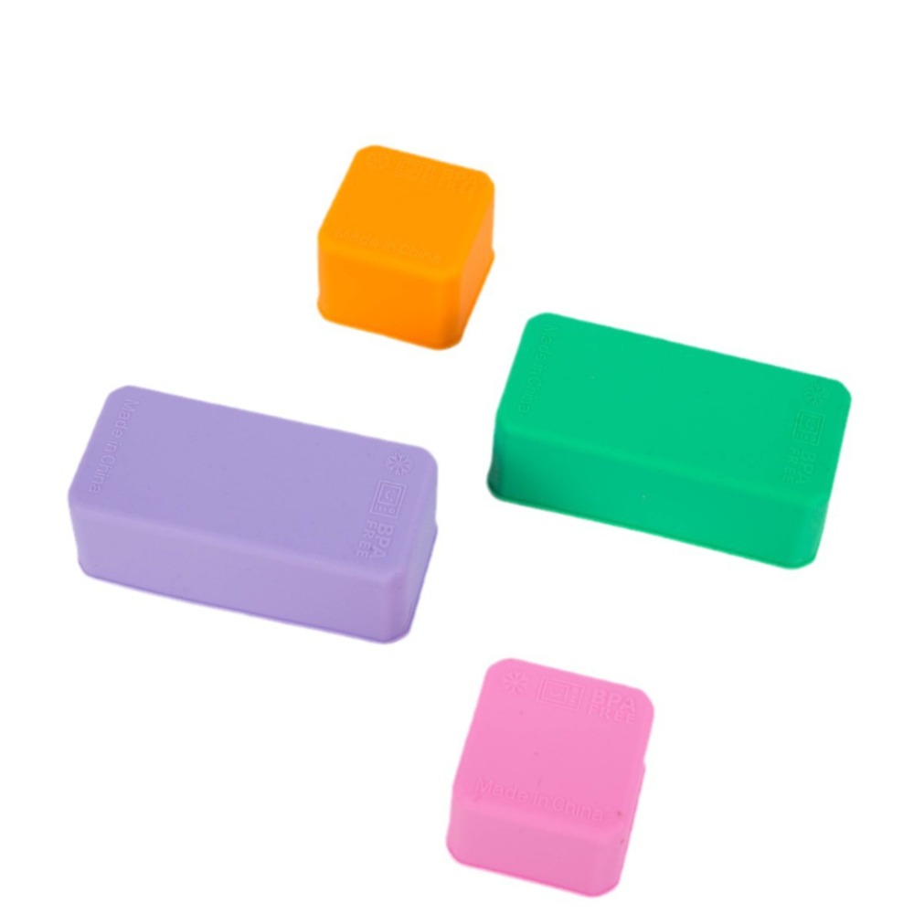 1/3개 실용적인 실리콘 식품 분배 상자 레드/핑크/퍼 - Food Snacks That Are Green 리뷰 및 가격