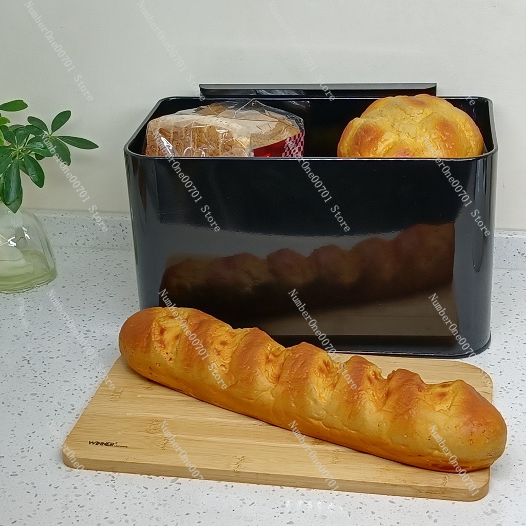 대나무 뚜껑이 있는 주방 빵 보관함, 스테인리스 스틸  - Food Snacks Box 리뷰 및 가격