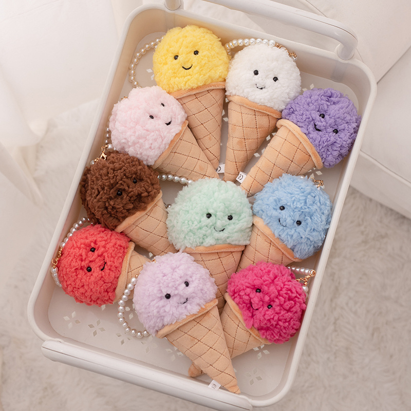 귀여운 만화 아이스크림 플러시 장난감 박제 음식 스낵  - Food Snacks Gifts 리뷰 및 가격