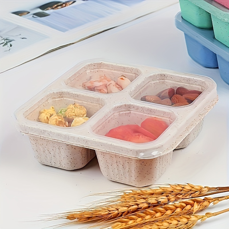 재사용 가능한 플라스틱 스낵 도시락 2개 세트(뚜껑 포 - Food Prep Snacks 리뷰 및 가격