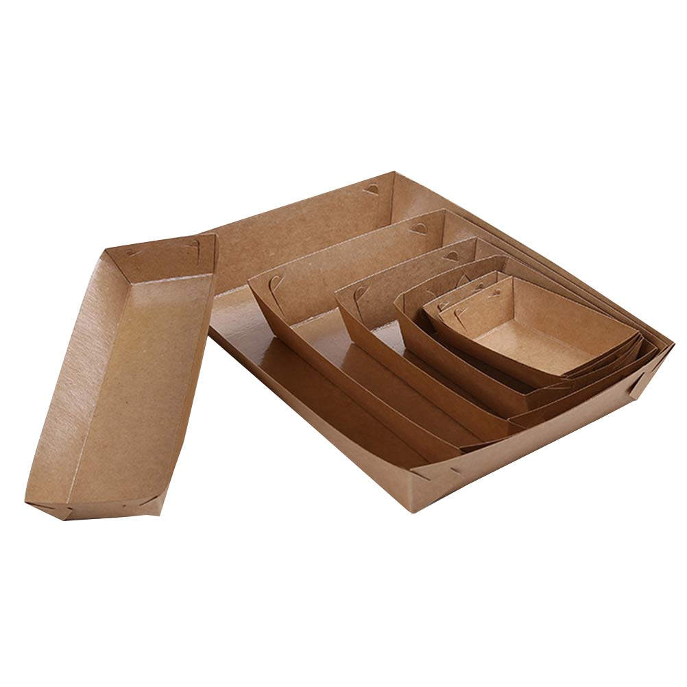 30개입 일회용 보트형 포장 박스, 스낵, 핫도그, 감 - Food Snacks Box 리뷰 및 가격