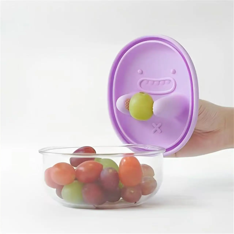 핸즈프리 스낵 박스, 부스러기 없는 스낵 보관함, 만화 - Food Snacks Box 리뷰 및 가격