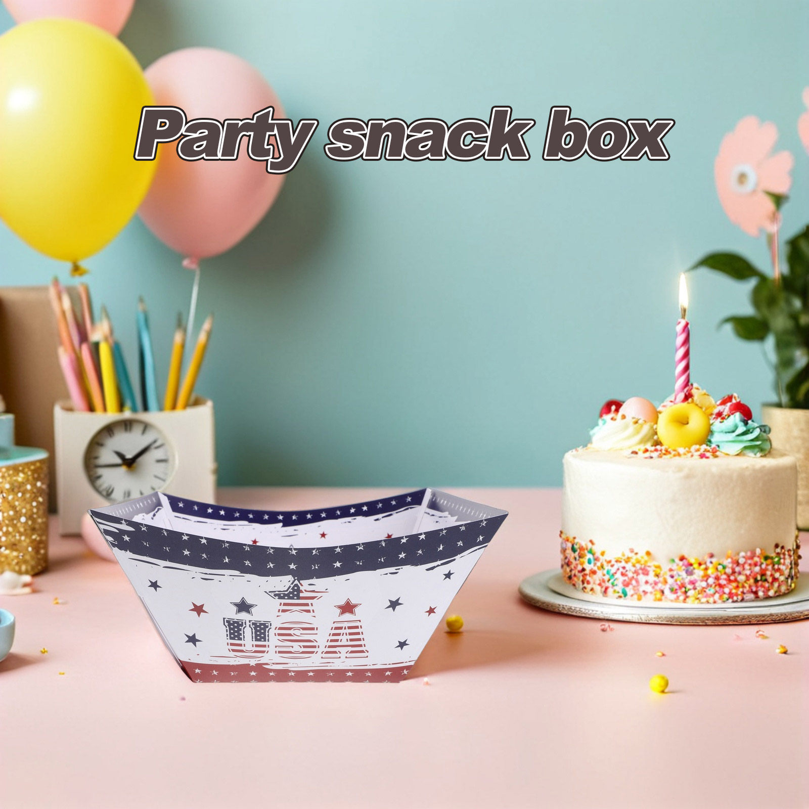 12Pcs 독립 기념일 파티 스낵 상자 미니 팝콘 용기 - Food Snacks Box 리뷰 및 가격