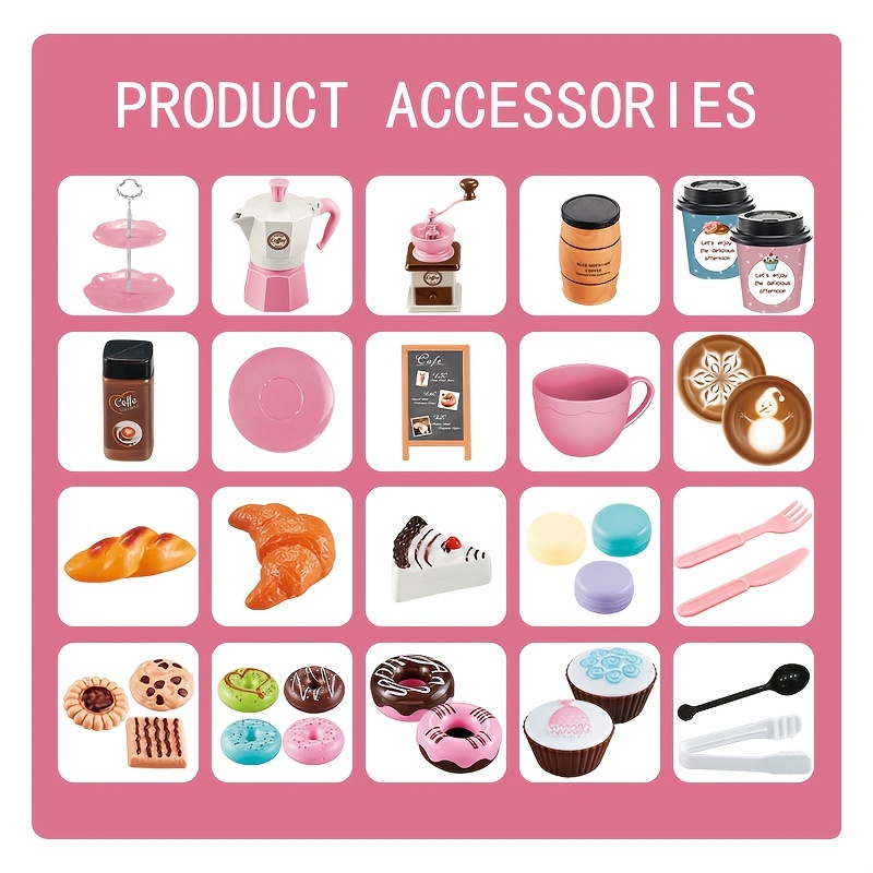 어린이 놀이집 장난감 시뮬레이션 커피 머신 케이크 테이 - Food Snacks Gifts 리뷰 및 가격