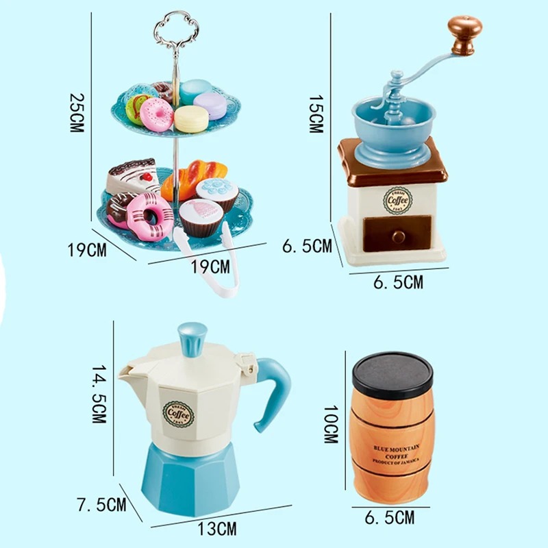 어린이 놀이집 장난감 시뮬레이션 커피 머신 케이크 테이 - Food Snacks Gifts 리뷰 및 가격