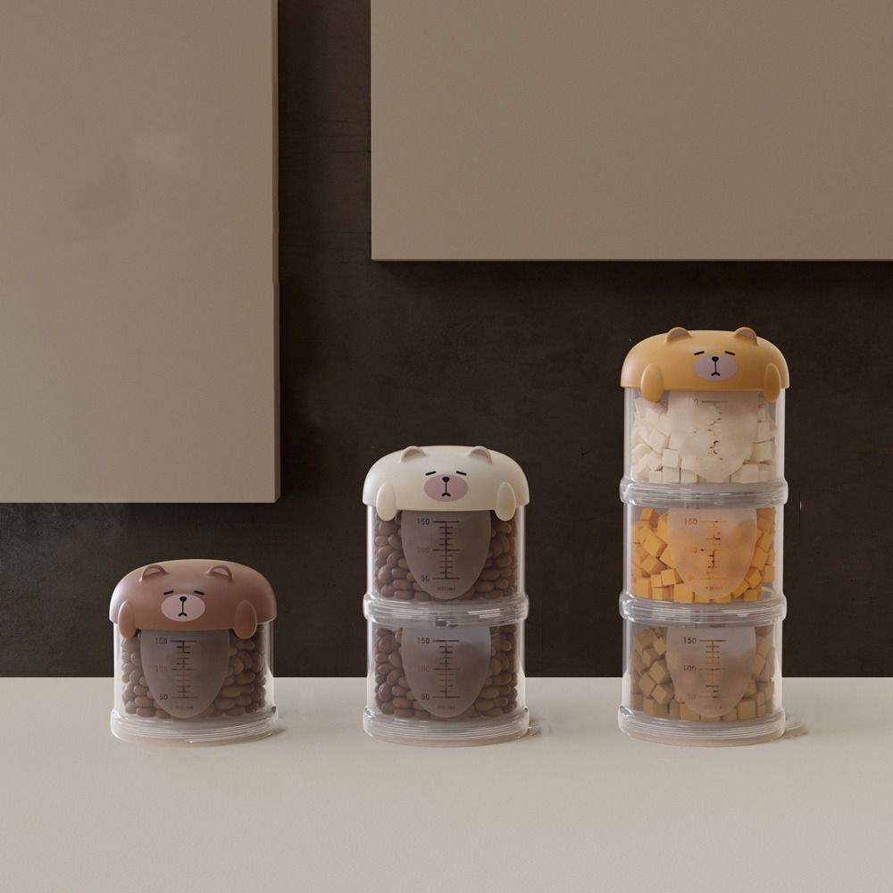 실용적인 플라스틱 다층 고양이 사료 상자 방습 귀여운  - Food Snacks Box 리뷰 및 가격