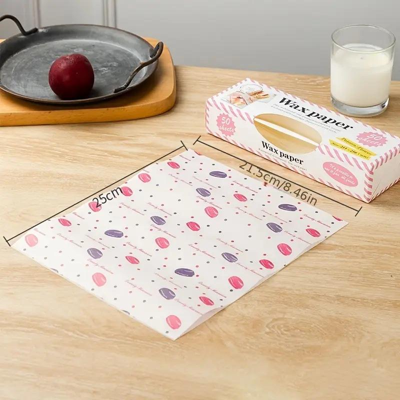 50Pcs 다채로운 무늬의 기름방지 종이 음식 바구니  - Food Snacks Basket 리뷰 및 가격