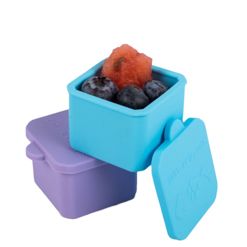 1/3개 실용적인 실리콘 음식 분배 상자 빨강/분홍/보 - Food Snacks That Are Green 리뷰 및 가격