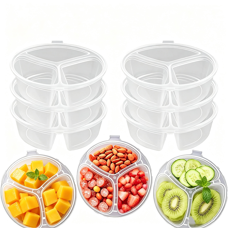 5-20개입 3칸 간식통 뚜껑 포함, 새지 않는 밀폐형 - Food Prep Snacks 리뷰 및 가격