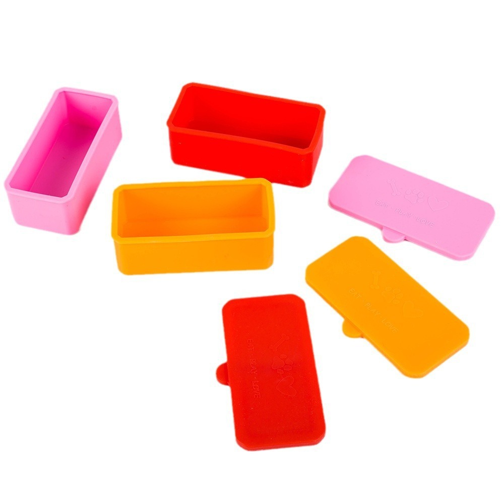 1/3pcs 실용적인 실리콘 식품 분배 상자 레드/핑크 - Food Snacks That Are Green 리뷰 및 가격