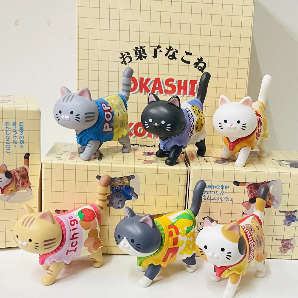 고양이 테마 블라인드 박스 캔디 포장 스낵 그림 장난감 - Food Snacks Box 리뷰 및 가격
