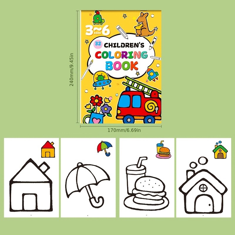 어린이 그림책, 컬러 케이스, 그래피티 만화 동물, 교 - Food And Snacks Coloring Book Bold And Easy 리뷰 및 가격