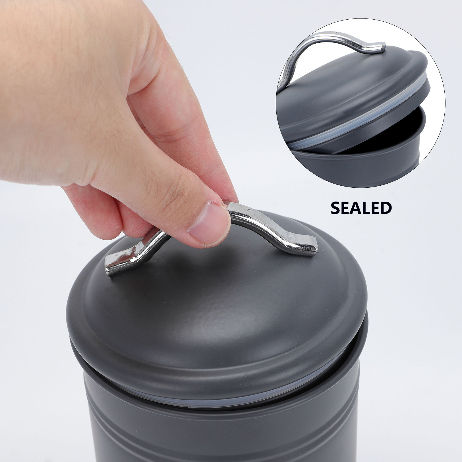 1Pcs 고급 철제 차 보관 용기 느슨한 차, 커피,  - Food Snacks High In Iron 리뷰 및 가격